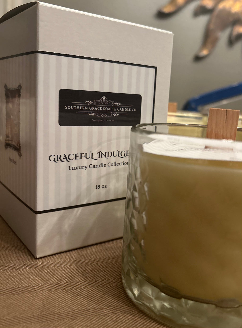 GRACEFUL INDULGENCE, Luxury Candle Collection
