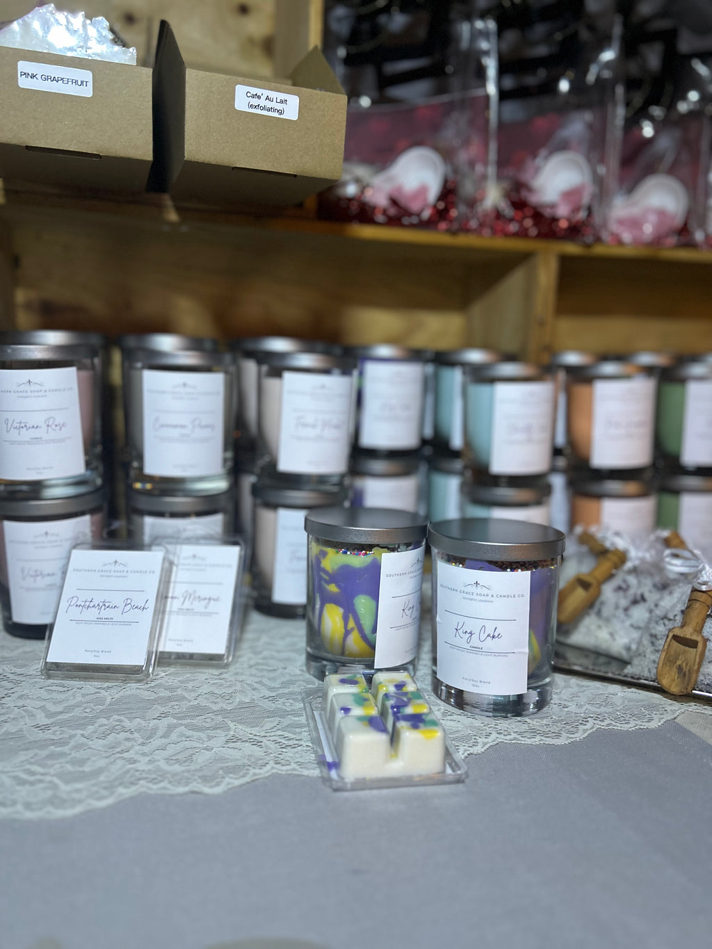 SaltLight Candle