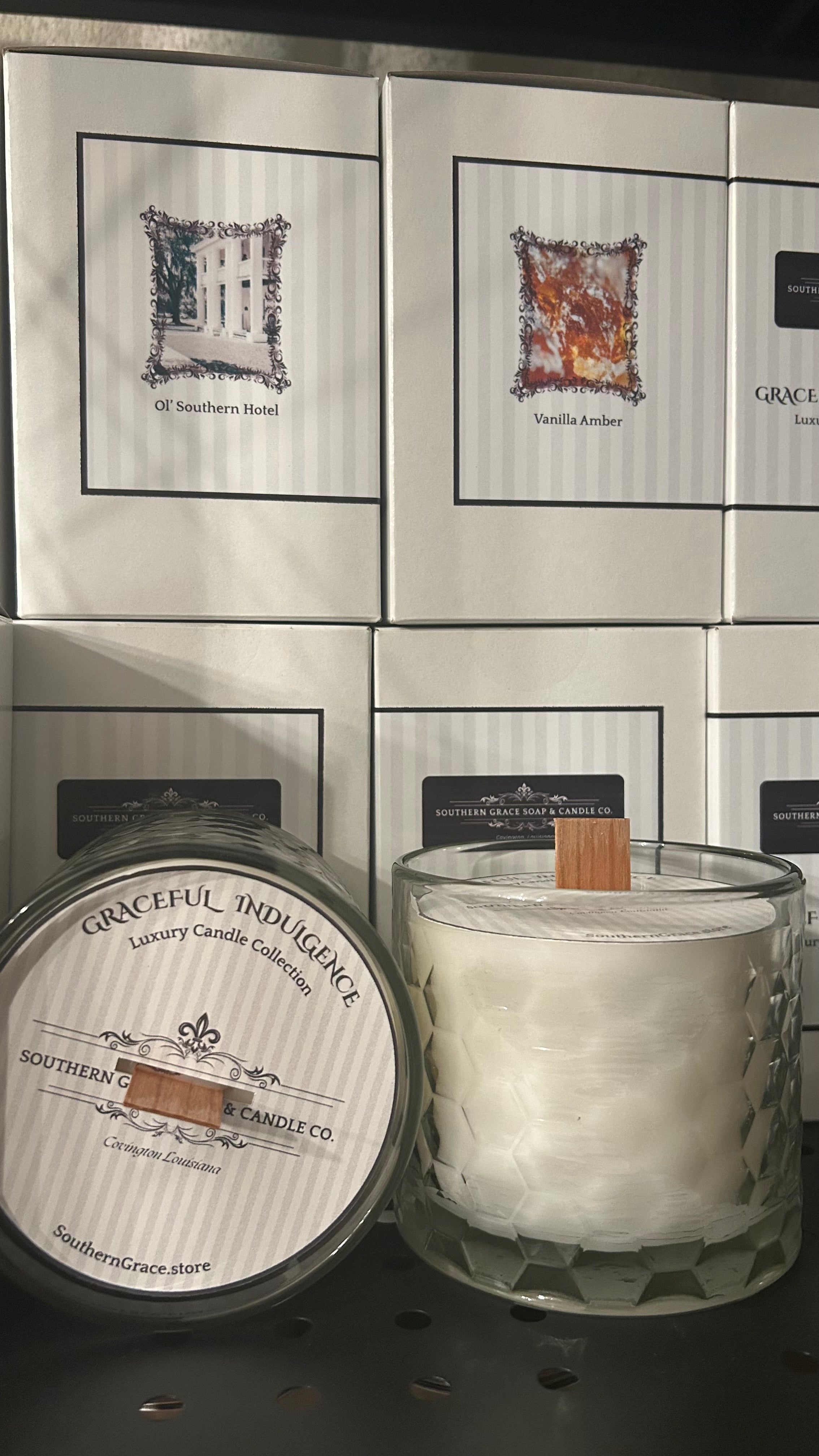 GRACEFUL INDULGENCE, Luxury Candle Collection