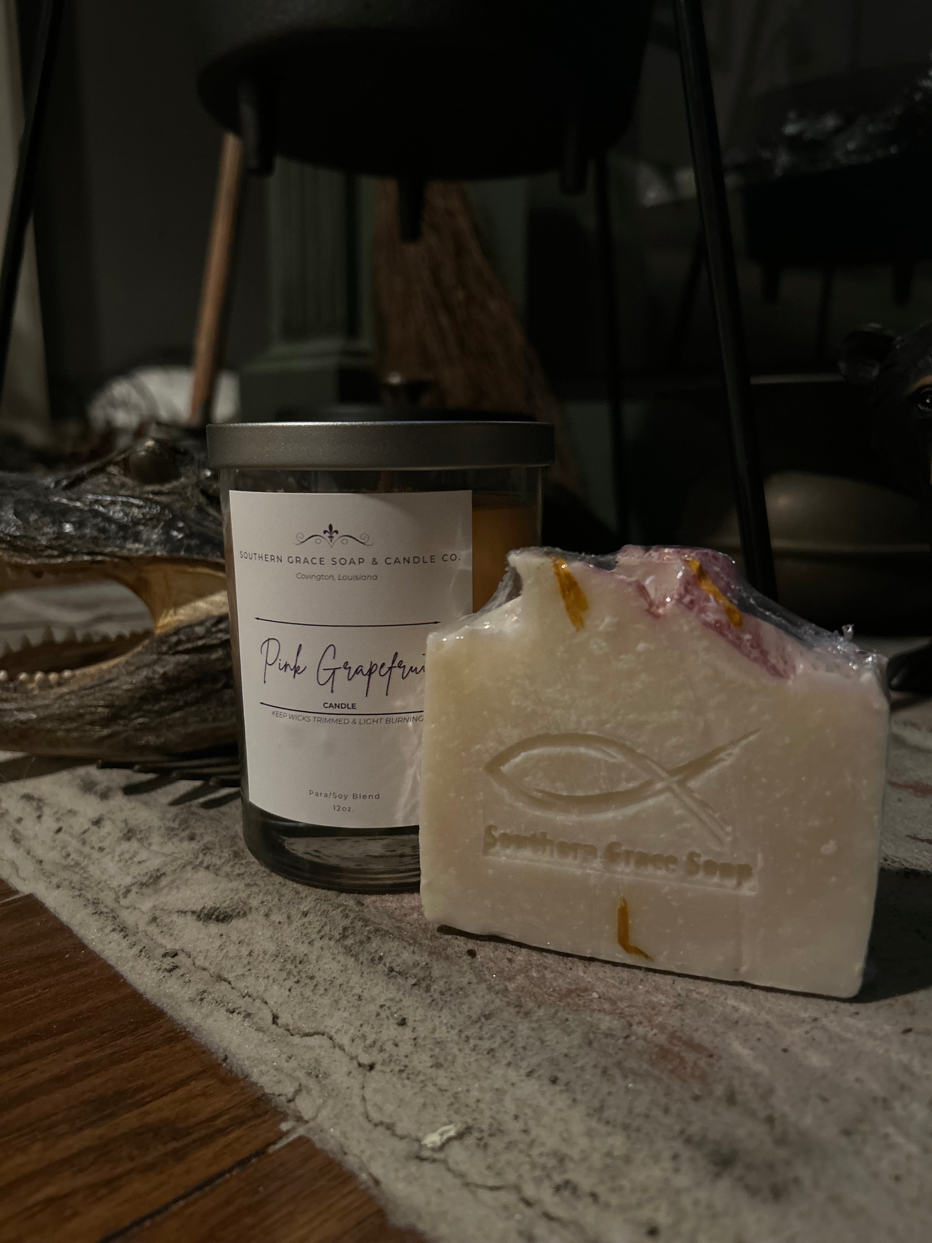 SaltLight Candle