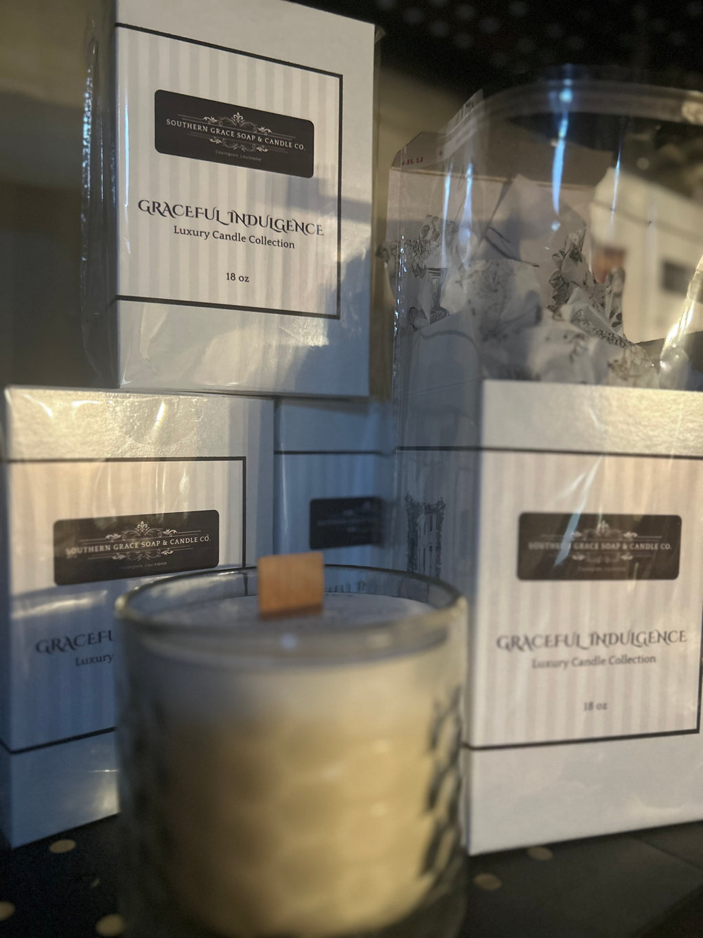 GRACEFUL INDULGENCE, Luxury Candle Collection