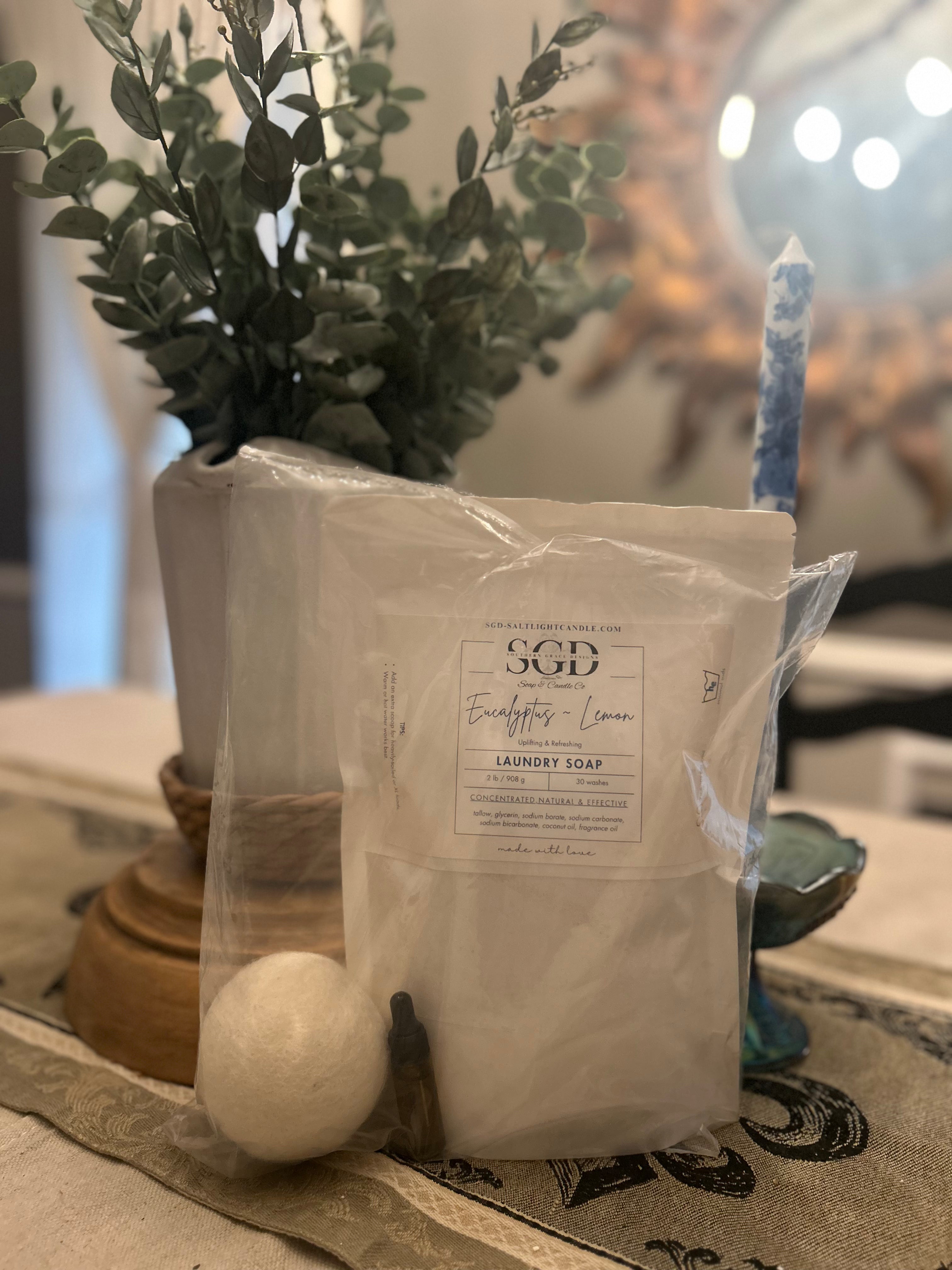 LAUNDRY SOAP SET