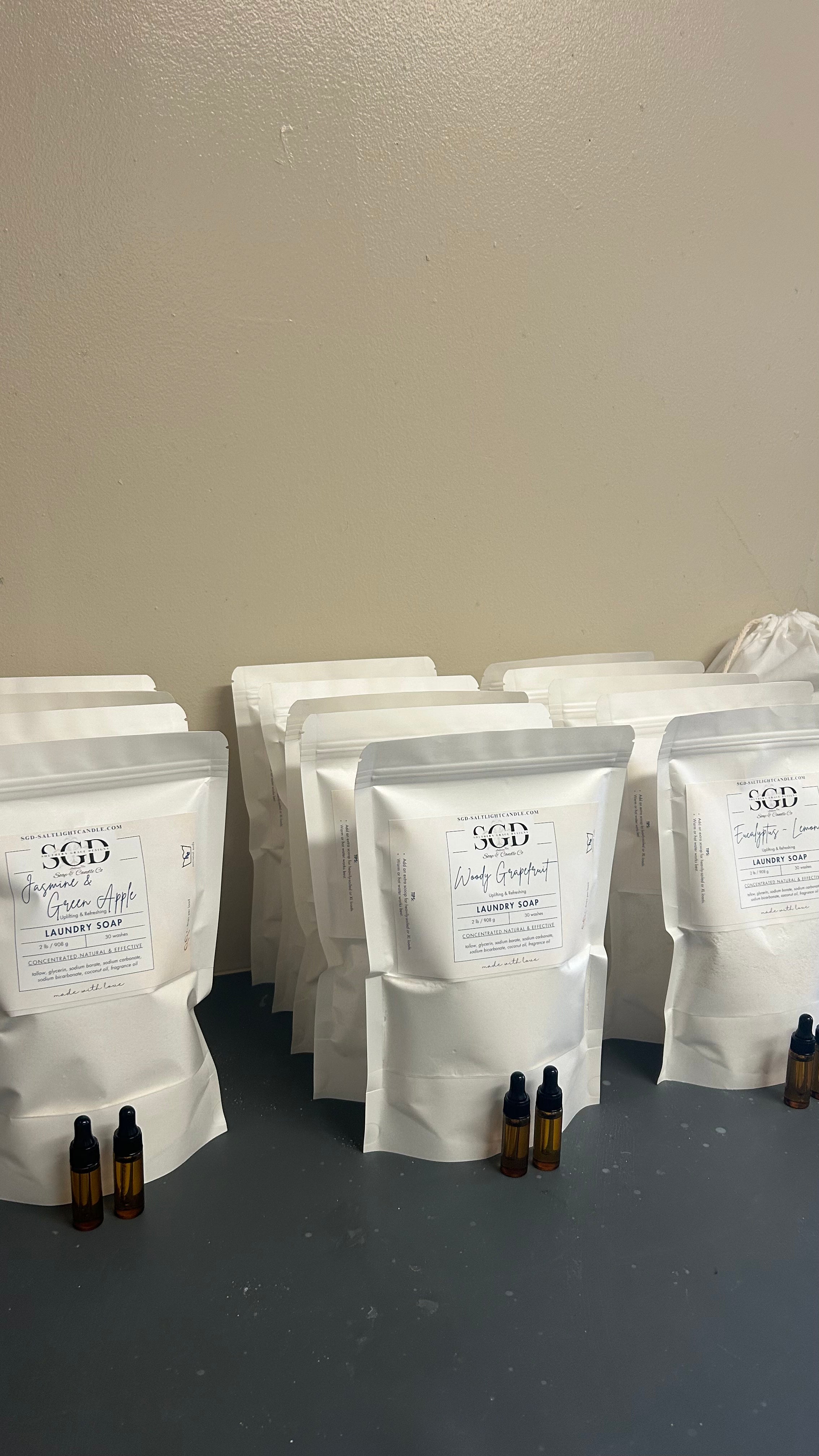 LAUNDRY SOAP SET